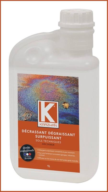 Dégraissant polyvalent surpuissant - Bidon de 1L avec doseur - KARZHAÑ 58770